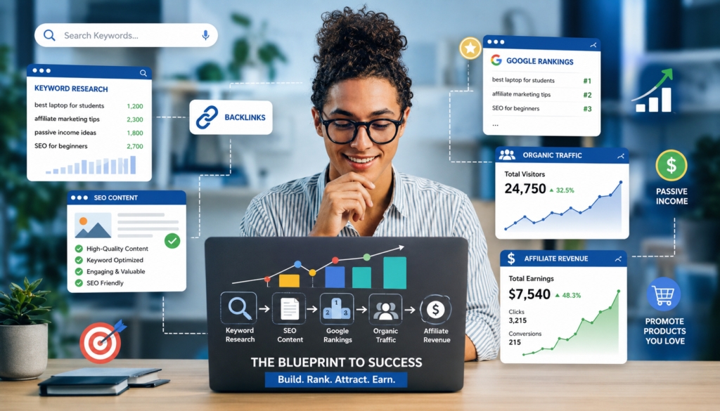 Affiliate Marketing with SEO: A Beginner’s Blueprint